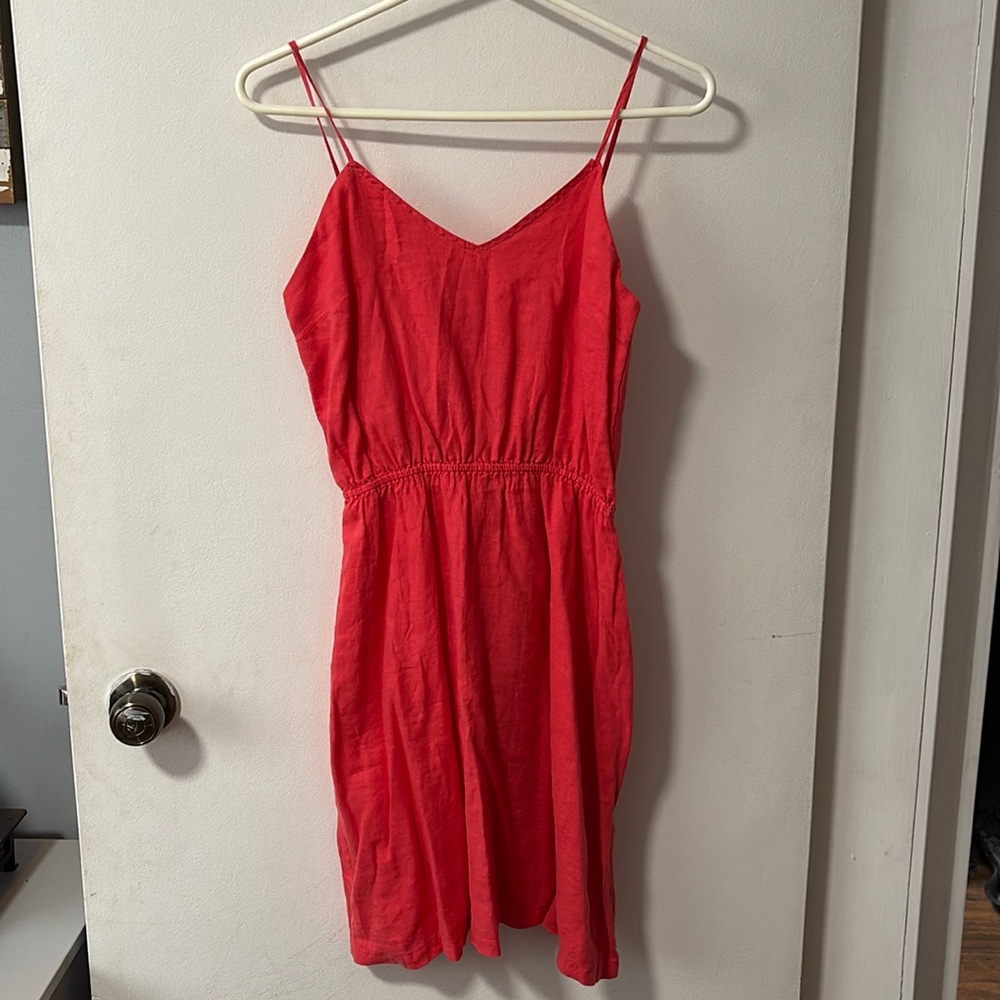 Linen summer dress